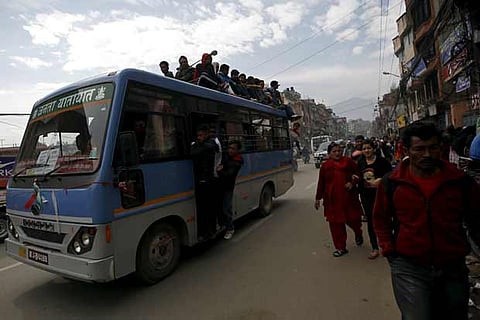 Ongoing fuel crises limit public transport in Kathmandu- REUTERS