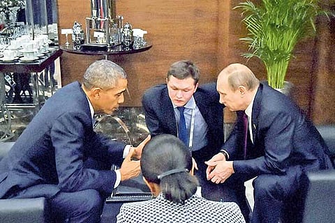 Obama, Putin find common ground on Syria
