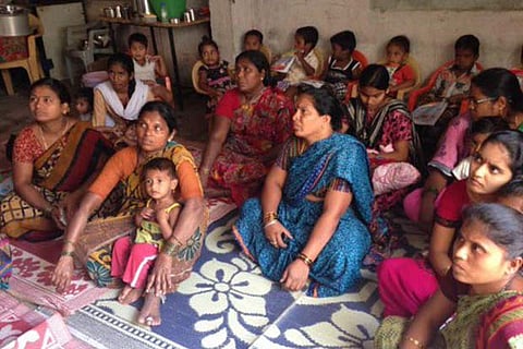 File photo of the women at Tulalens NGO