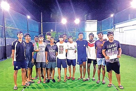 Several teams participated in the Kick-Off Chennai League