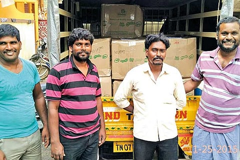 Kolapasi packed away more than 30,000 boxes of food for flood victims