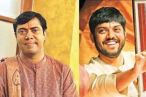 City-based Carnatic vocalists KN Shashikiran and Rithvik Raja
