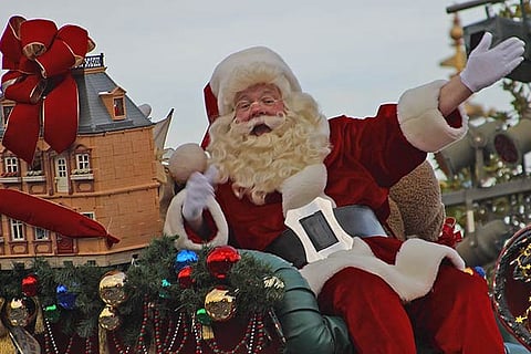 At 71 feet, this Santa may be India's tallest