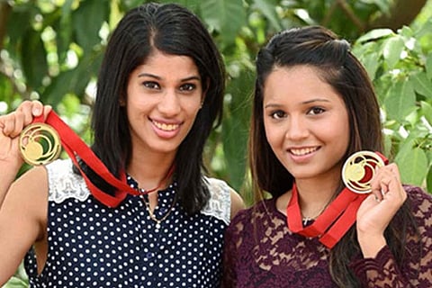 Joshna Chinappa and Dipika Pallikal