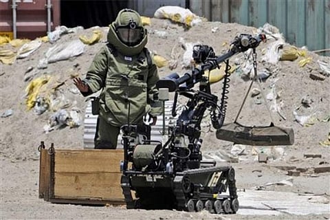 Representative Image of bomb disposal squad