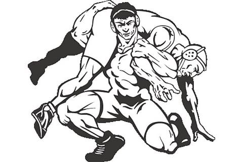 Representative Image of wrestling