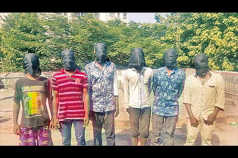 Police arrested six persons for the murder of 45-year-old Arivazhagan on Sunday