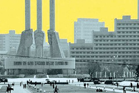 The play, on North Korea, lifts the veil on life in the country seen as rigid