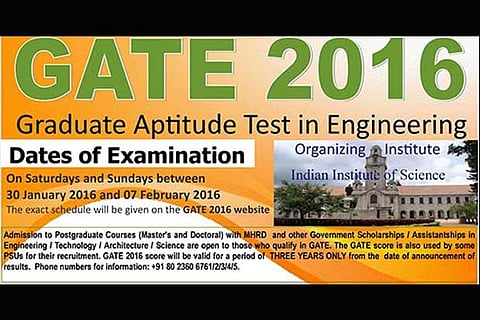 Number of GATE aspirants sees upswing in 2016