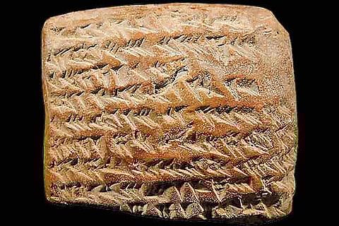 Ancient Babylonians pioneers in geometry