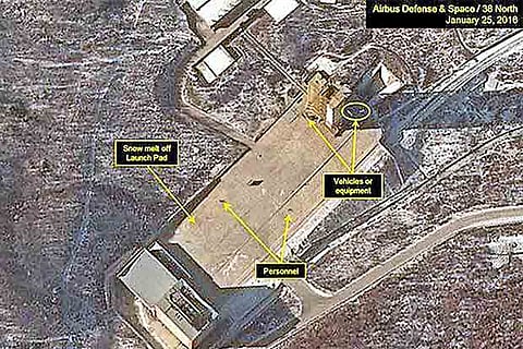 US says Pyongyang on space launch mission