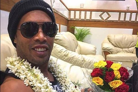 Brazilian legend Ronaldinho escapes fatal injury in Kerala