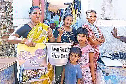 Surya Nagar dwellers unwilling to move an inch post clearance drive