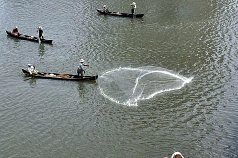 Nets of fishermen damaged by Sri Lankan naval personnel