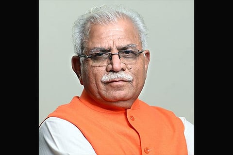Manohar Lal Khattar, Harnyana CM