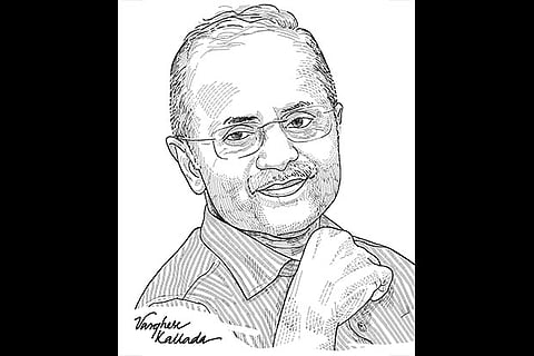 VN Devadoss (Illustration by Varghese Kallada)