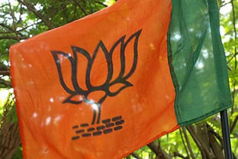 BJP party flag