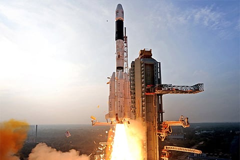 Representative image of a satellite launch vehicle