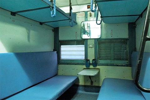 Berth in the trains