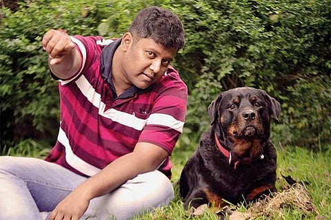 G Arun Prasanna, founder of People For Cattle in India (PFCI)