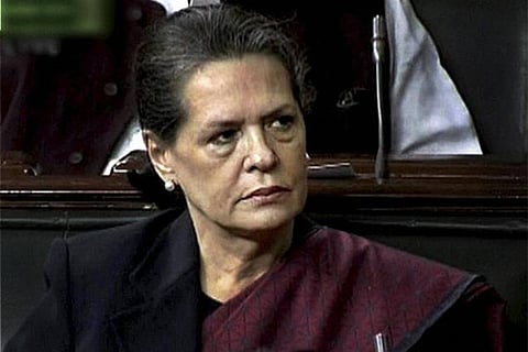 Congress President Sonia Gandhi