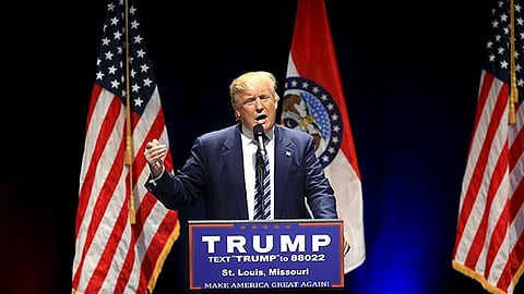 US President Donald Trump