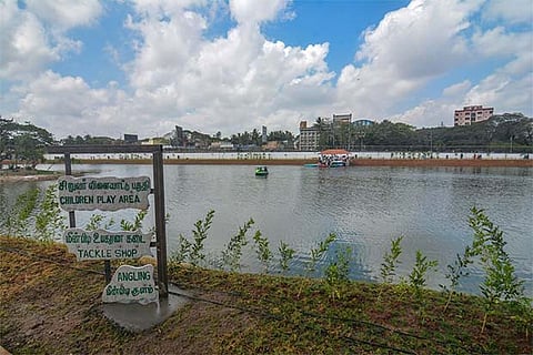 The eco park in Chetpet (Photo: Justin George)