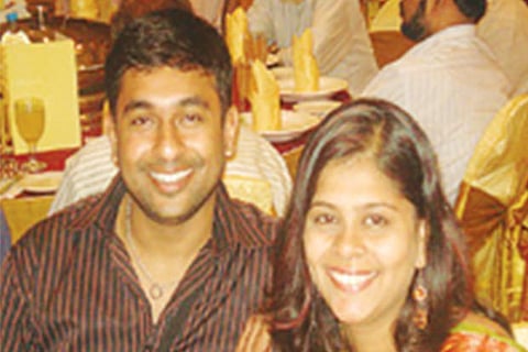 Dr T Gohulabalan and his wife Padmini