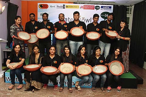 Organisers of the Water Bowl Challenge (Photo: Prakaash)