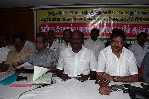 Traders across Tamil Nadu met to discuss cash restrictions by the Election Commission