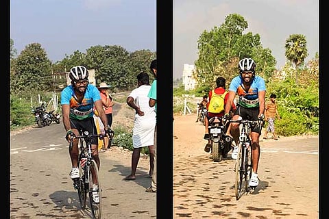 People are gladly ditching their air-conditioned cars and cycling to work