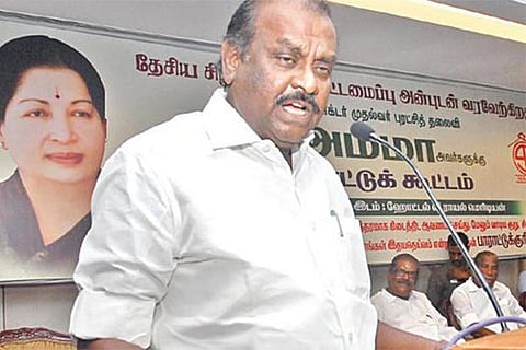 Electricity Minister Natham R Viswanathan