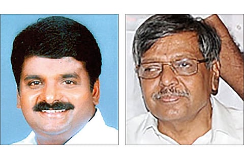 C Vijayabhaskar and Panruti S Ramachandran in candidates list have suprised partymen