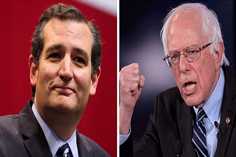 Ted Cruz and Bernie Sanders