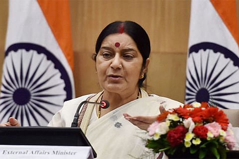 External Affairs Minister Sushma Swaraj