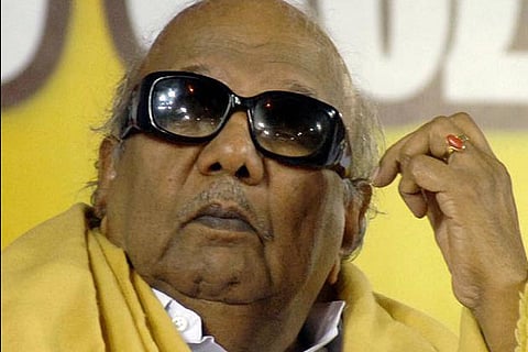 M Karunanidhi