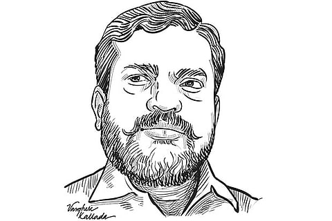 Thol. Thirumavalavan (Illustration by Varghese Kallada)