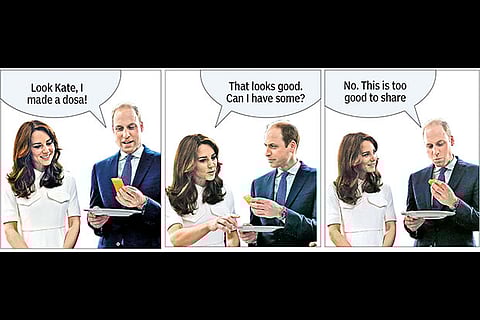 A tongue-in-cheek look at the conversation that might have taken place