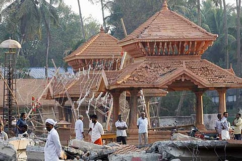File photo of the Kollam temple fire