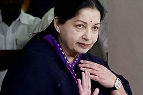 Tamil Nadu Chief Minister J Jayalalithaa