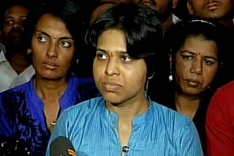 Trupti Desai (Image Sourc: ANI, Twitter)