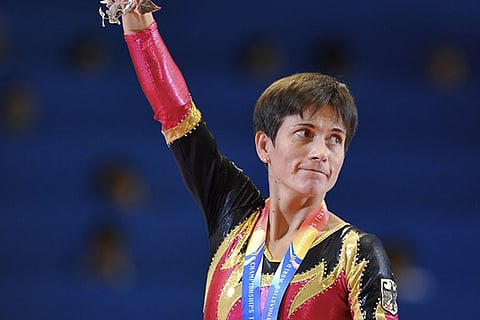 Oksana Chusovitina (Image: YouTube creengrab)