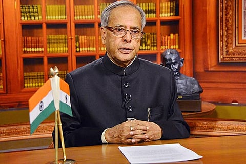 President Pranab Mukherjee