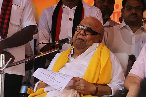 M K Karunanidhi