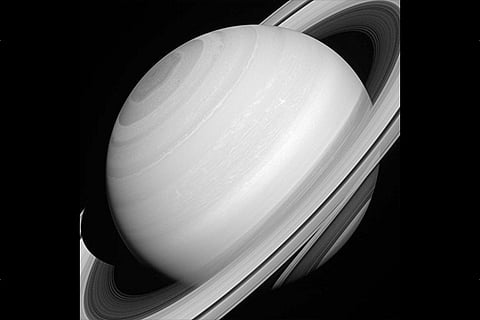 Saturn and its rings