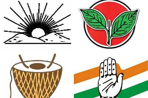 Image representing political parties contesting in the TN Election