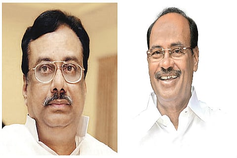 EVKS Elangovan and S Ramadoss