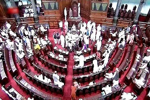 Members involved in a heated argument in Parliament on Tuesday