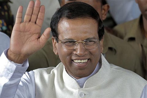 Sri Lankan President Maithripala Sirisena