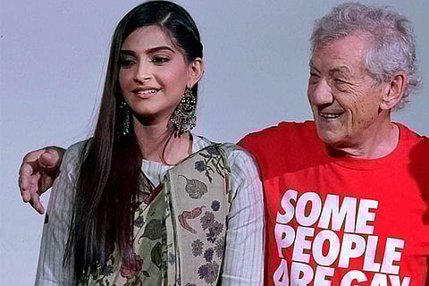 Sonam Kapoor and Sir Ian McKellen inaugurate the Kashish Film Festival in Mumbai